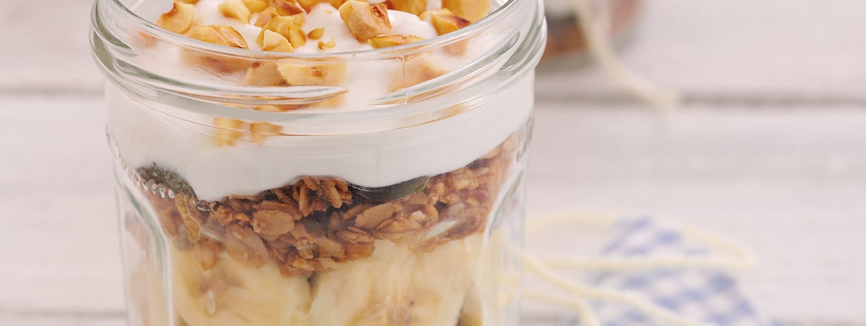 Summer Breakfast Layer Pot