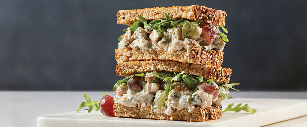 Yoghurt Chicken Salad Sandwich