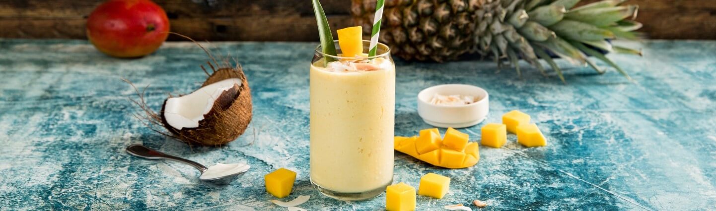 Tropical Pineapple-Coconut Smoothie Recipe
