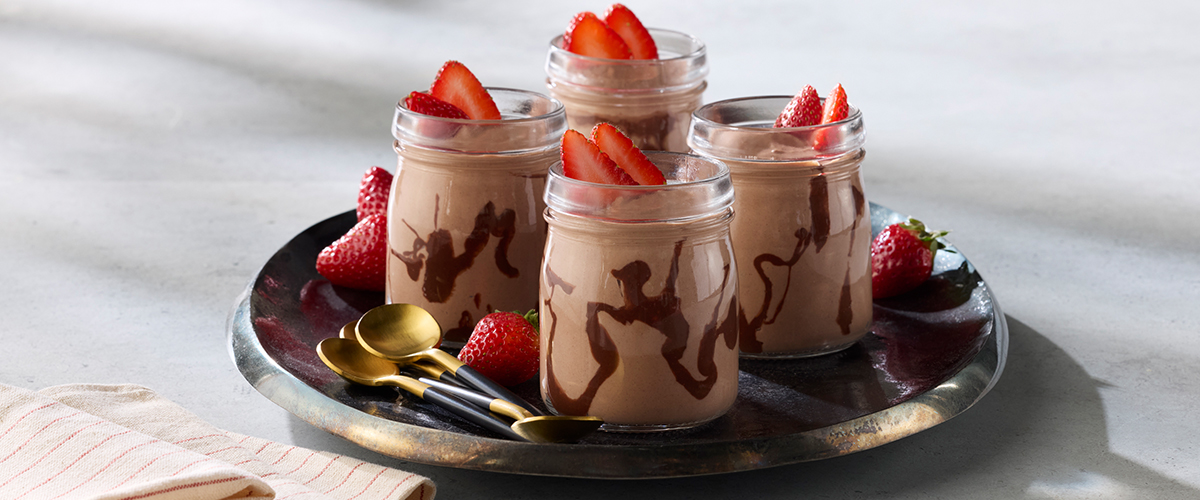 2-Ingredient Greek Yoghurt Chocolate Mousse