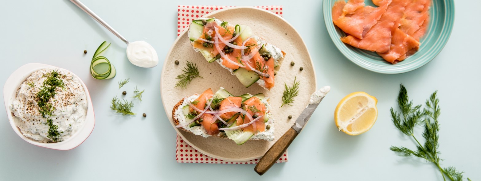 Salmon Tartines Header