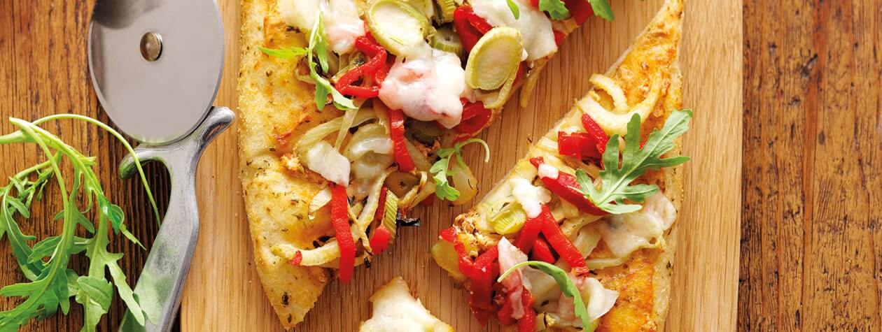 Fennel & Pecorino Flatbread Pizza