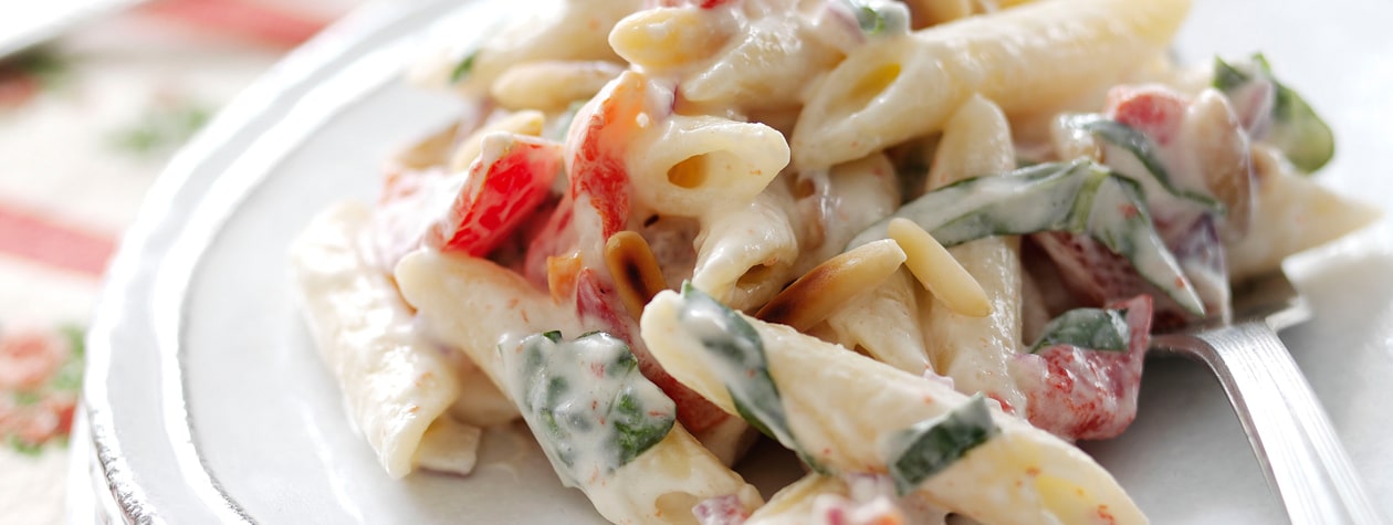 Roast Pepper & Pasta Salad