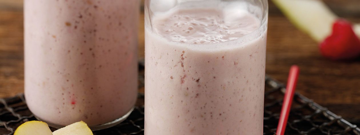 Raspberry & Pear Smoothie 