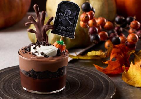 Spooky Chocolate Pudding Parfait