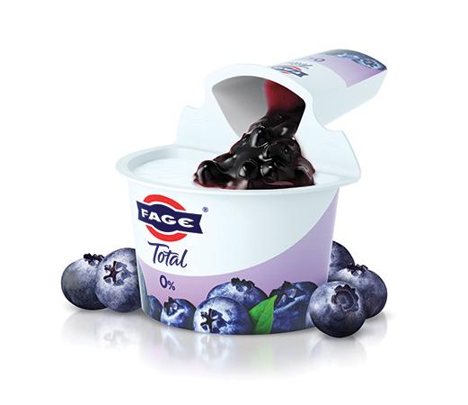 FAGE Total 0% Split Pot Yoghurt - Blueberry